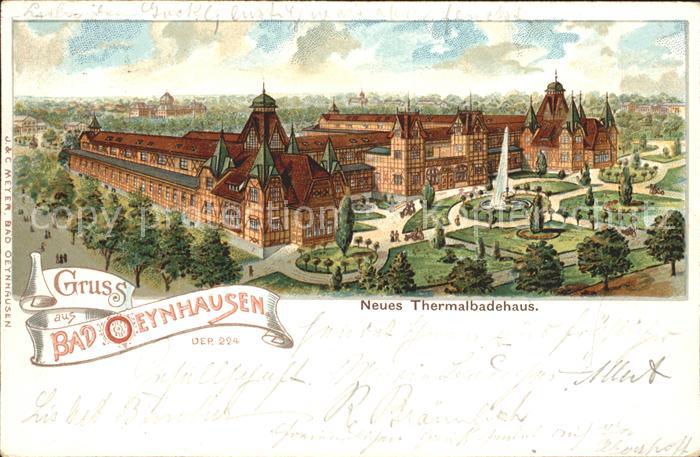 Bad Oeynhausen Neues Thermalbadehaus