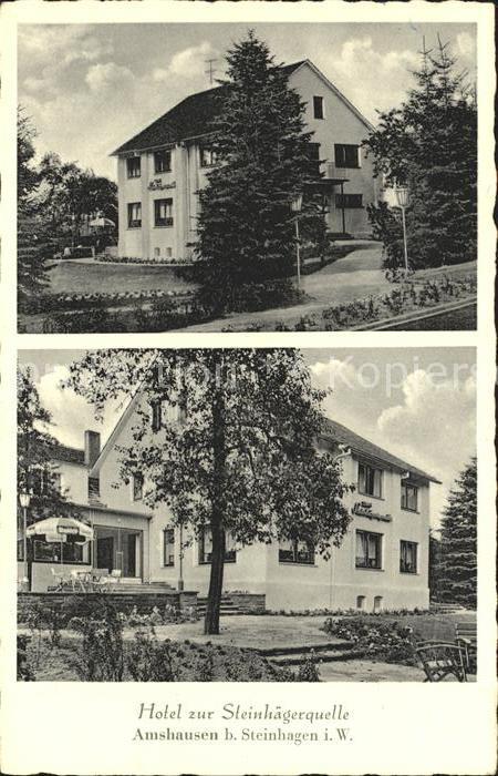 Amshausen Hotel zur Steinhaegerquelle