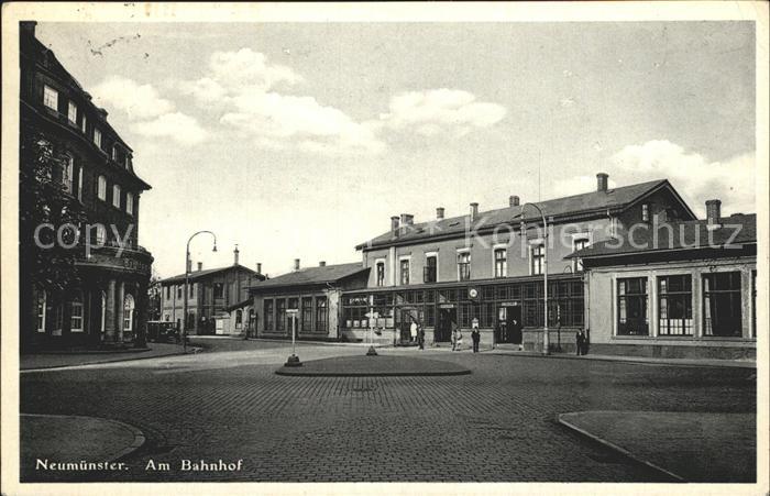 Neumuenster Schleswig-Holstein Am Bahnhof