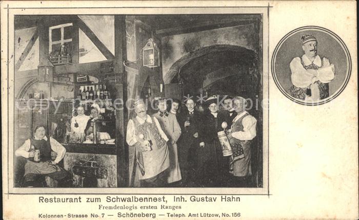 Schoeneberg Berlin Restaurant zum Schwalbennest