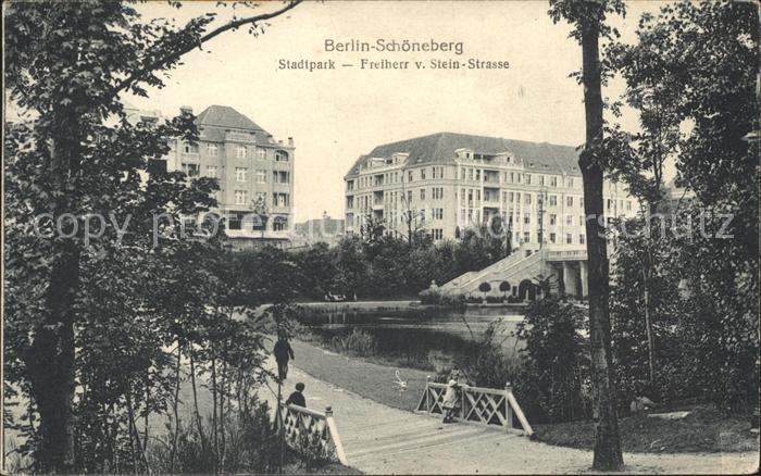 Schoeneberg Berlin Stadtpark Freiherr von Stein Strasse