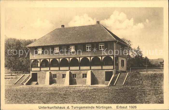Nuertingen Unterkunftshaus der Turngemeinde