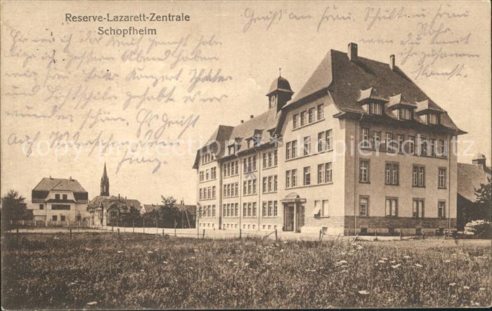 Schopfheim Reserve- Lazarett- Zentrale