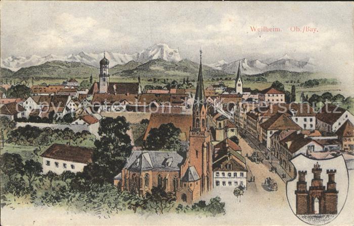 Weilheim Oberbayern Stadt