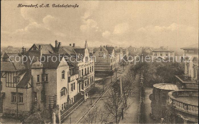 Hermsdorf Sachsen Altenburg Bahnhofstrasse