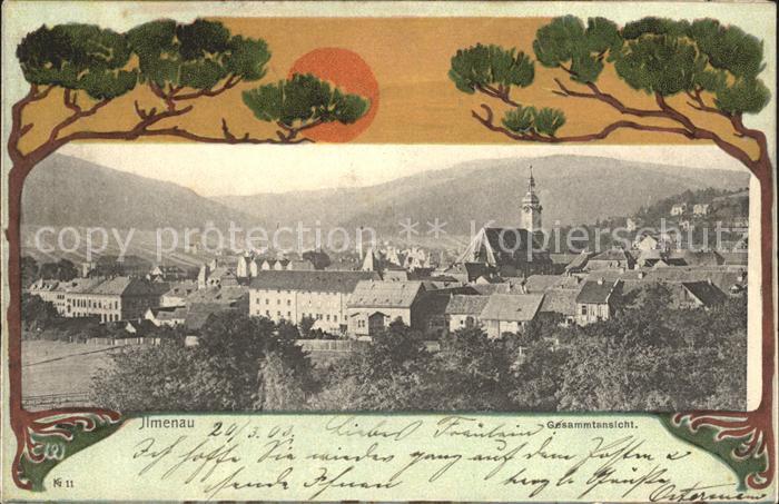 Ilmenau Thueringen Gesamtansicht