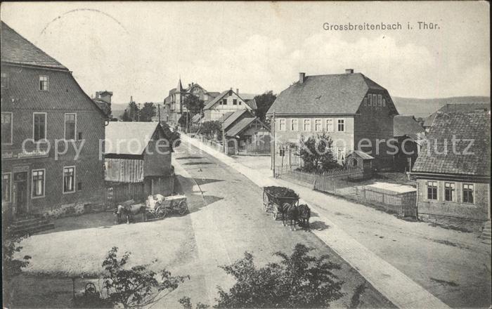 Grossbreitenbach Thueringen Dorf