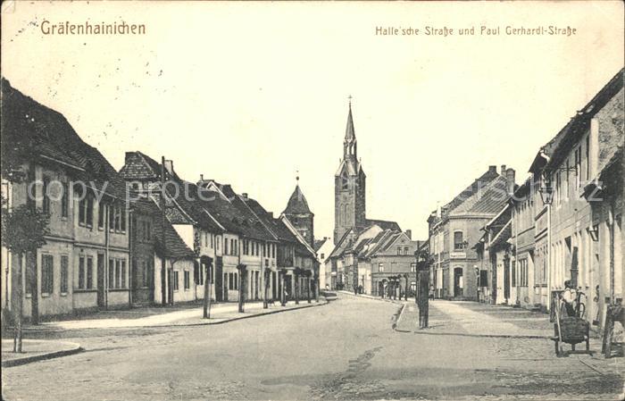 Graefenhainichen Halle´sche Strasse Paul Gerhardt- Strasse