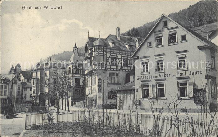 Wildbad Schwarzwald Gasthaus zum Anker
