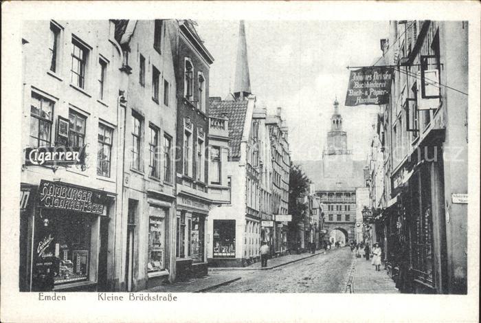 Emden Ostfriesland Kleine Brueckstrasse