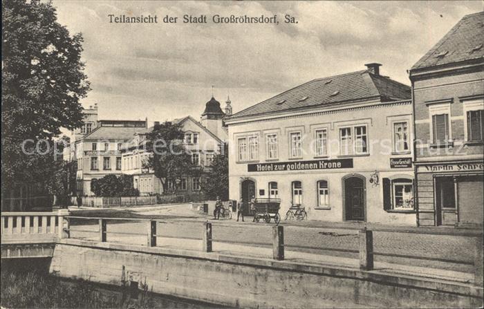 Grossroehrsdorf Sachsen Hotel zur goldenen Krone