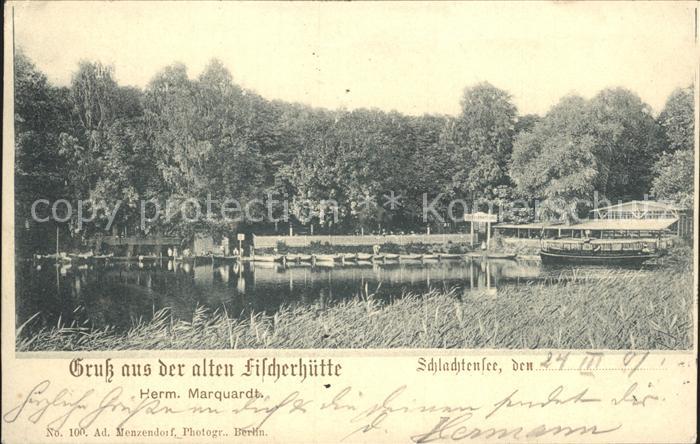 Schlachtensee STEGLITZ-ZEHLENDORF BERLIN Alte Fischerhuette
