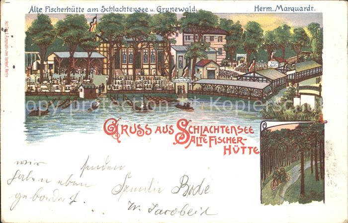 Schlachtensee STEGLITZ-ZEHLENDORF BERLIN Alte Fischerhuette
