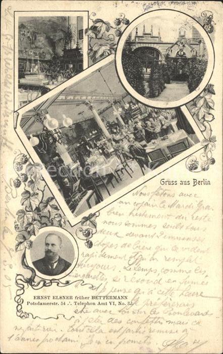 Berlin Ernst Elsner Gaststaette