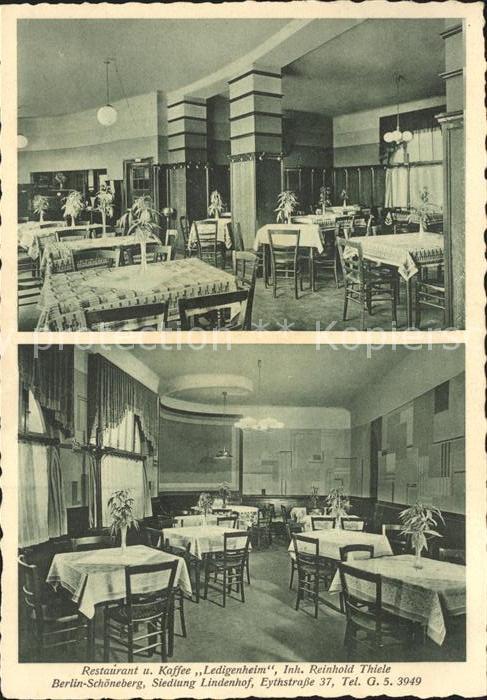 Schoeneberg Berlin Restaurant Kaffee Ledigenheim