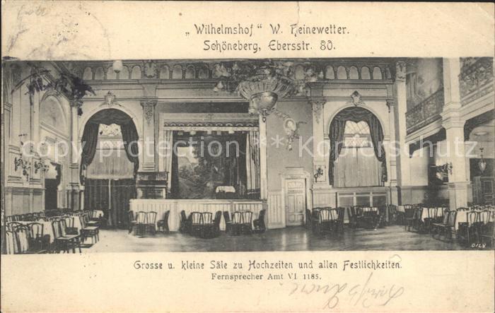 Schoeneberg Berlin Wilhelmshof