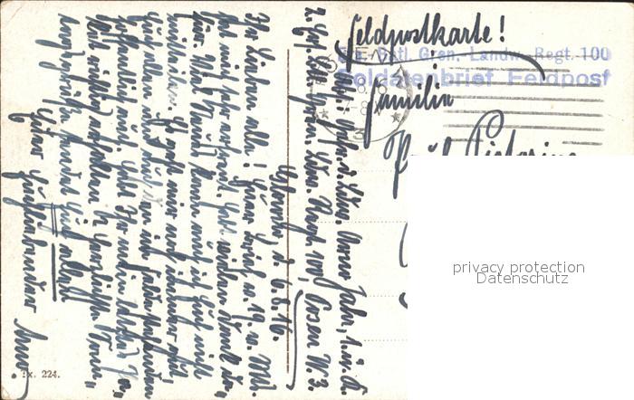 Posen Poznan Kgl Residenzschloss Kgl Akademie Stadttheater Kaiserl Oberpostdirek – Bild 2