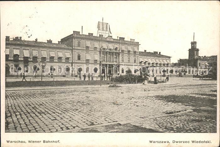 Warschau Masowien Wiener Bahnhof