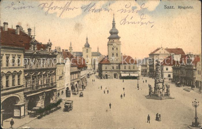 Saaz Tschechien Ringplatz