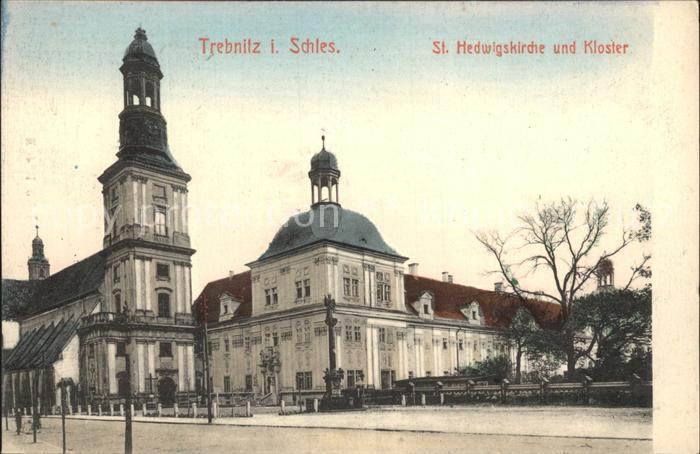 Trebnitz Trzebnica Schlesien Sankt Hedwigskirche und Kloster