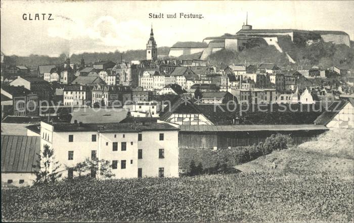 Glatz Niederschlesien Stadt und Festung