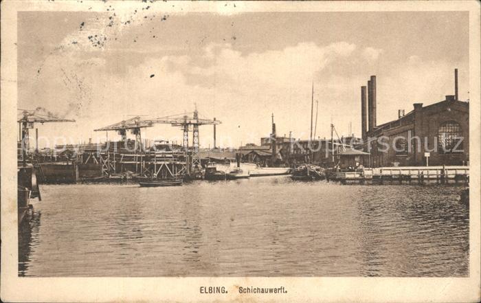 Elbing Elblag Schichauwerft