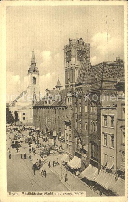 Thorn Westpreussen Torun Altstaedtischer Markt