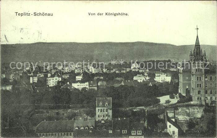 Teplitz-Schoenau Teplice Koenigshoehe