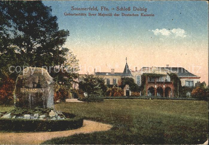 Sommerfeld Lubsko Schloss Dolzig