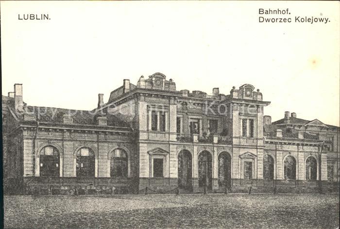 Lublin Lubelskie Bahnhof