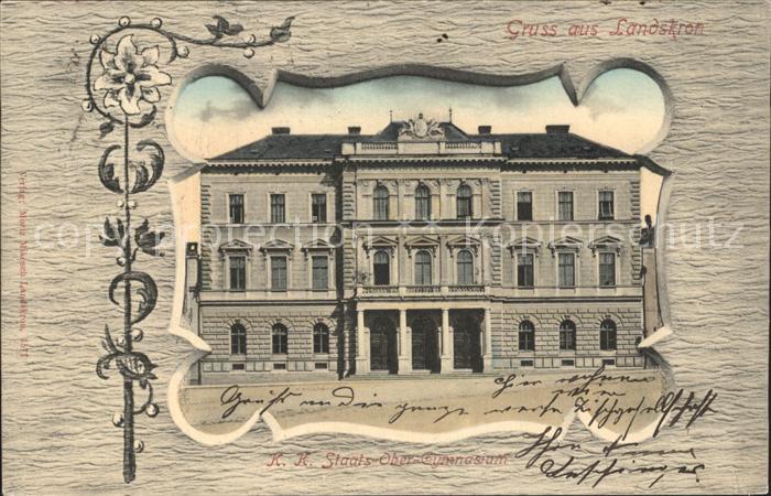 Landskron Tschechien Staats- Ober- Gymnasium