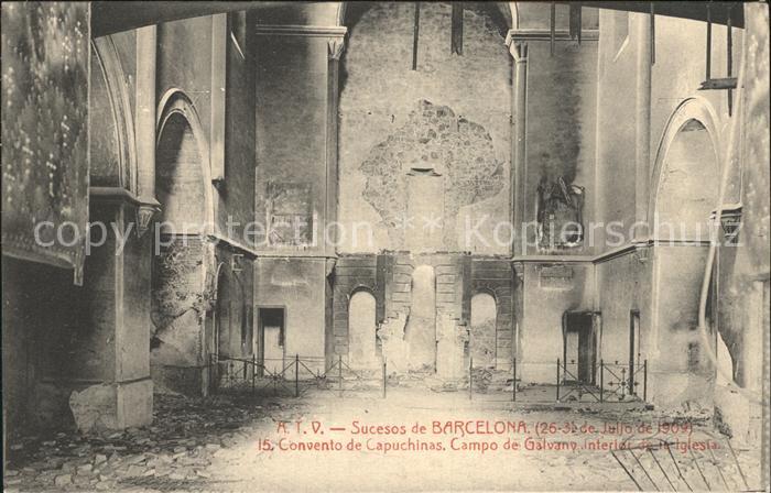 Barcelona Cataluna Convento de Capuchinas