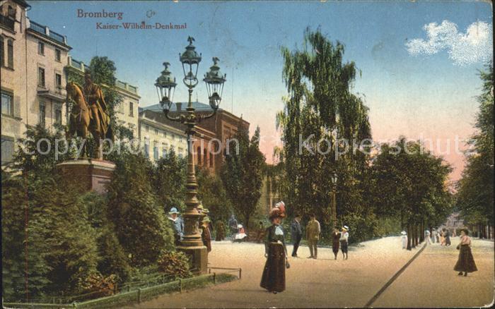 Bromberg Pommern Westpreussen Kaiser Wilhelm Denkmal