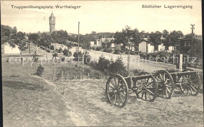 Warthelager Truppenübungsplatz