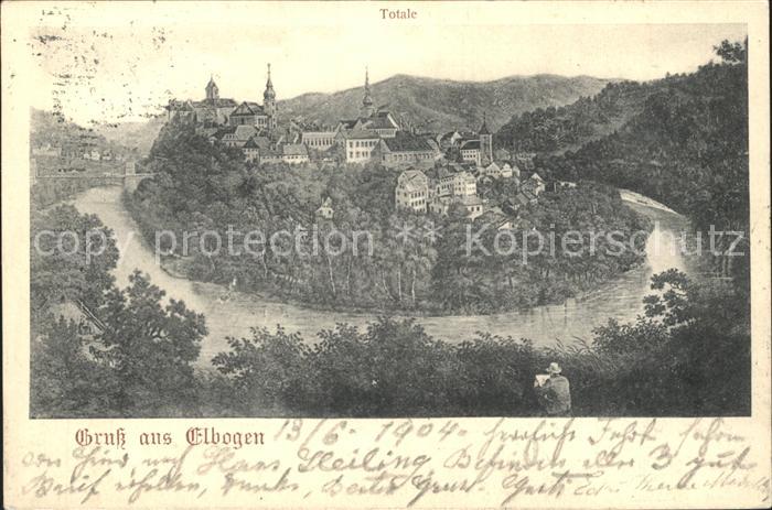 Elbogen Loket Totalansicht