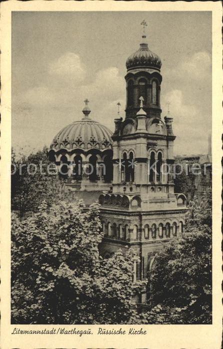 Litzmannstadt Lodz Russische Kirche