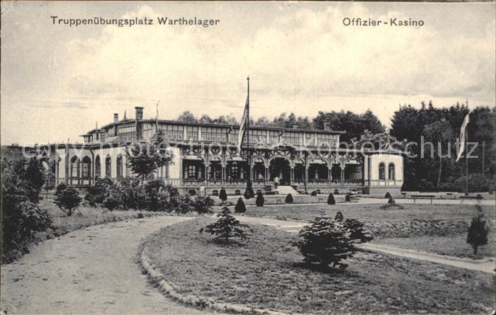 Warthelager Truppenuebungsplatz Offizier- Kasino