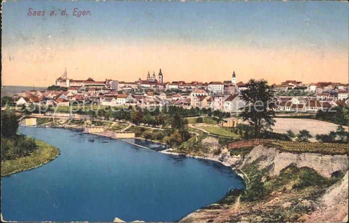 Saaz Tschechien Stadtansicht