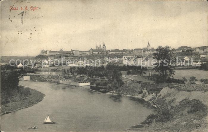 Saaz Tschechien Stadtansicht