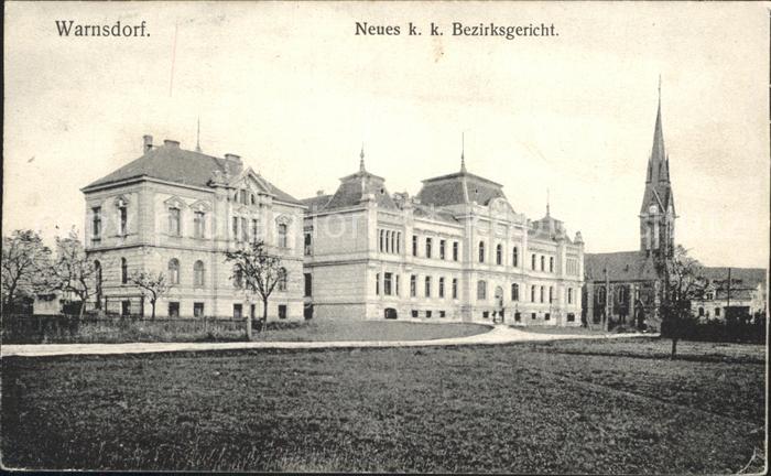 Warnsdorf Varnsdorf Boehmen Neues Bezirksgericht