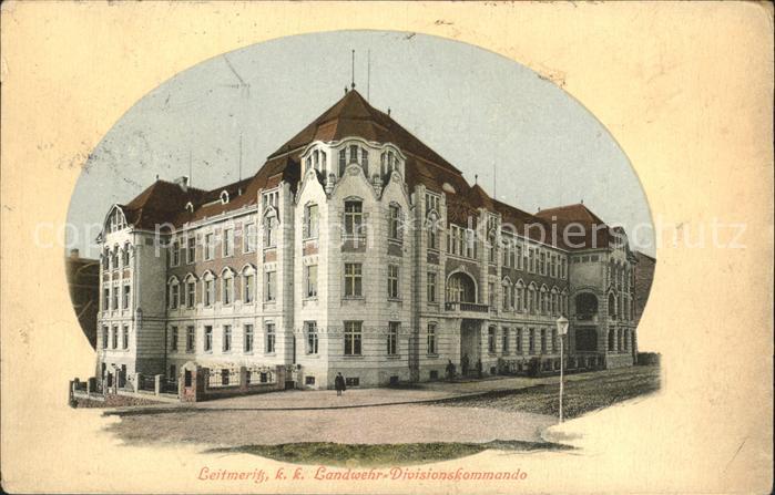 Leitmeritz Litomerice Nordboehmen Landwehr Divisionskommando