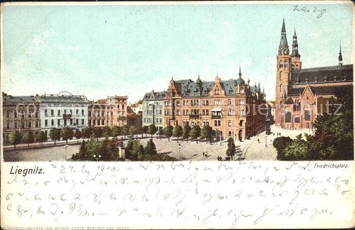 Liegnitz Legnica Friedrichsplatz