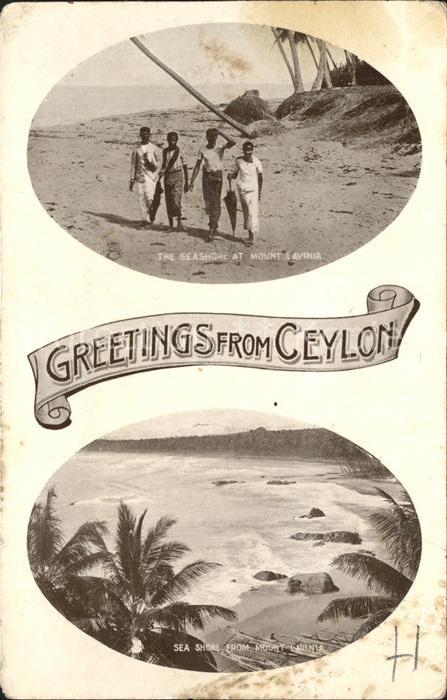 Colombo Ceylon Sri Lanka Strand