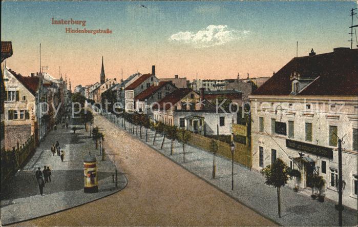 Insterburg Tschernjachowsk Hindenburgstrasse