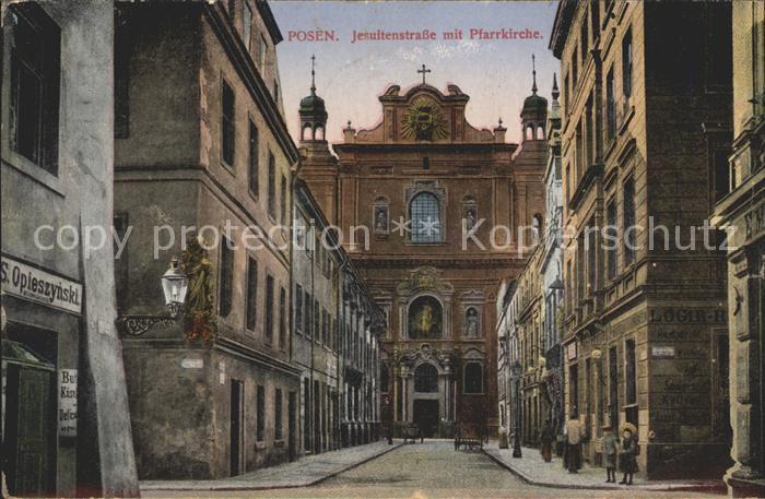 Posen Poznan Jesuitenstrasse