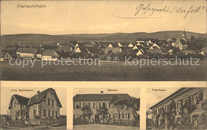 Kleinsorheim Pfarrhaus Schule Villa Bachmann