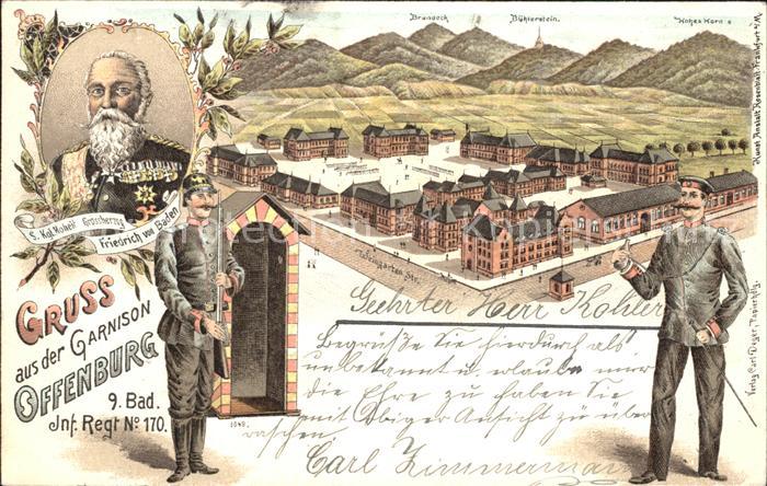 Offenburg Grossherzog Friedrich von Baden