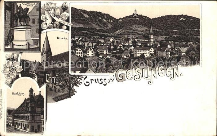 Geislingen Steige Rathaus Kirche