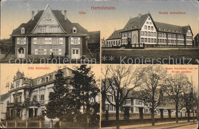 Herbolzheim Breisgau Neues Schulhaus Villa