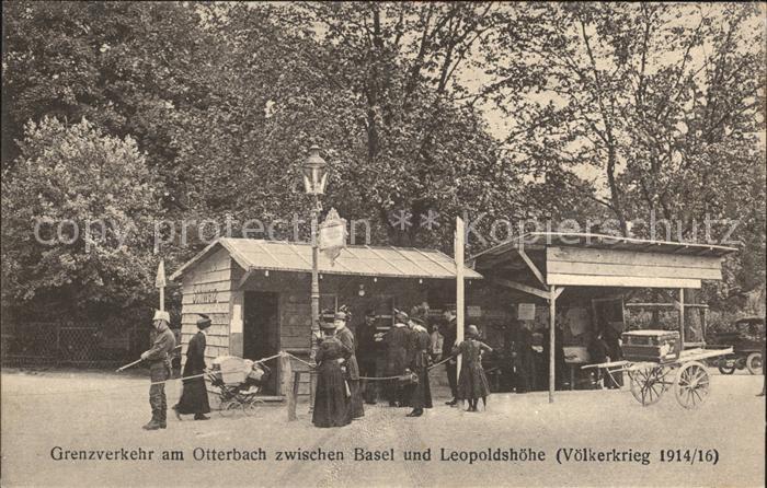 Otterbach Weil Rhein Grenzverkehr Basel- Leopoldshoehe
